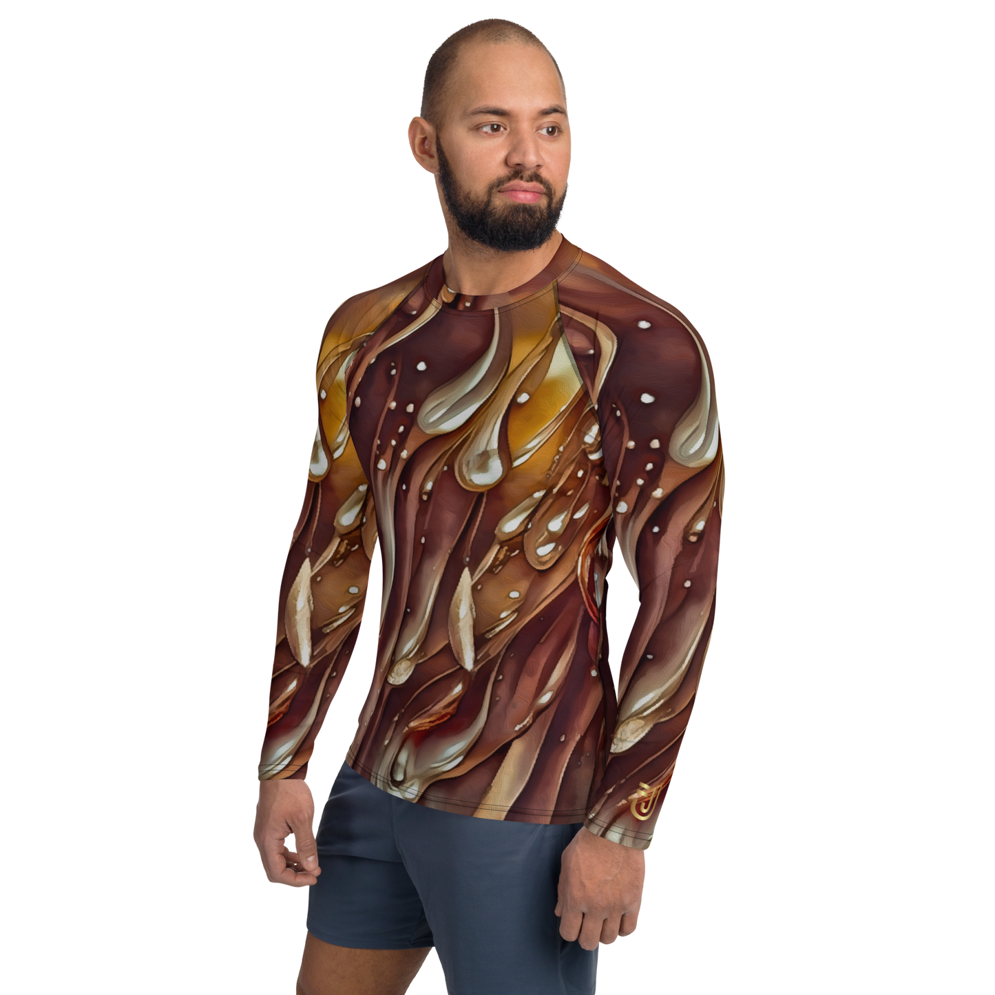 Custom Designed Men's Rash Guard