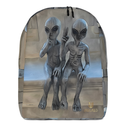 Custom Designed Alien Backpack