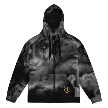 Custom Designed Unisex Zip Hoodie