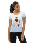 Custom Designed Women's Athletic T-shirt