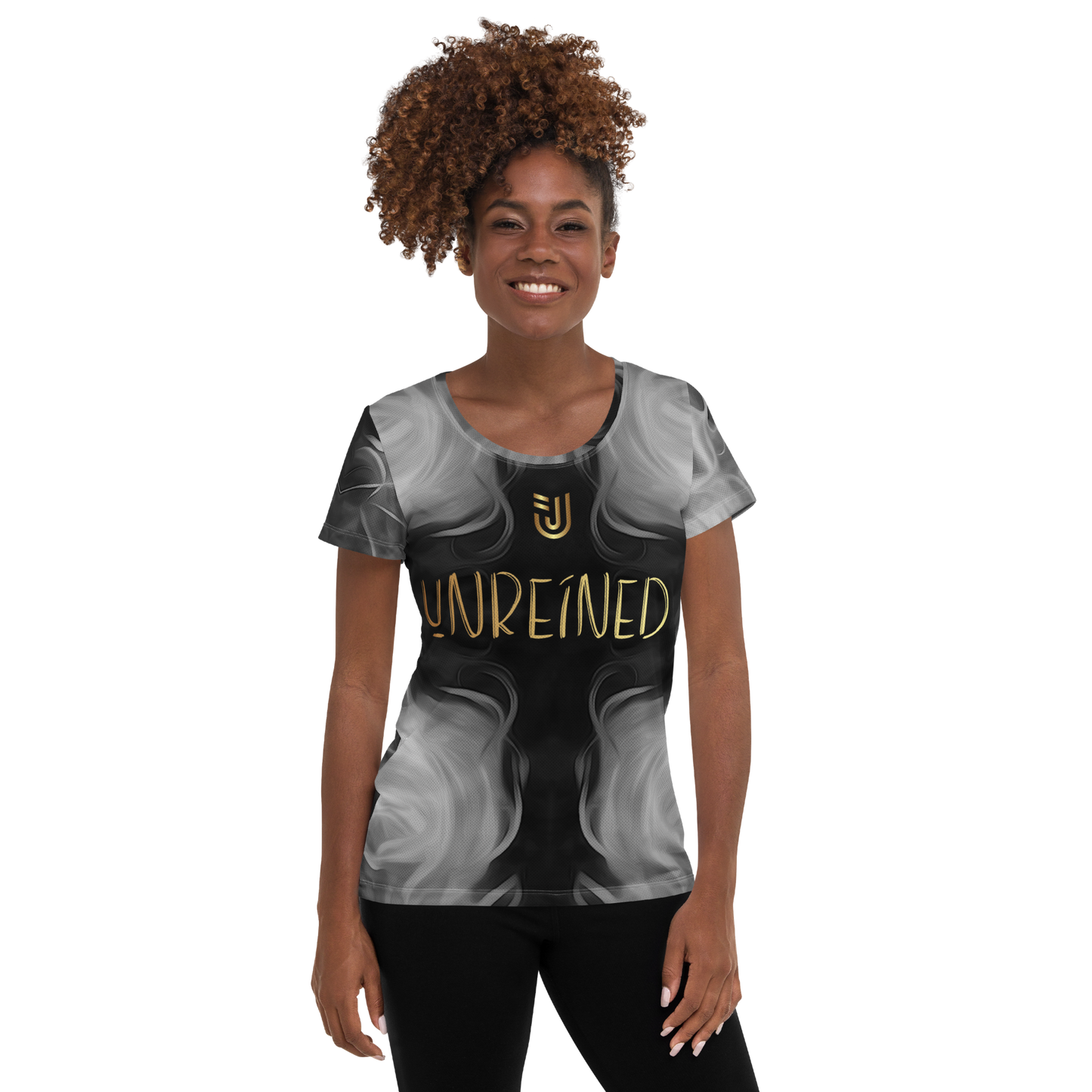 Custom Designed Women's Athletic T-Shirt