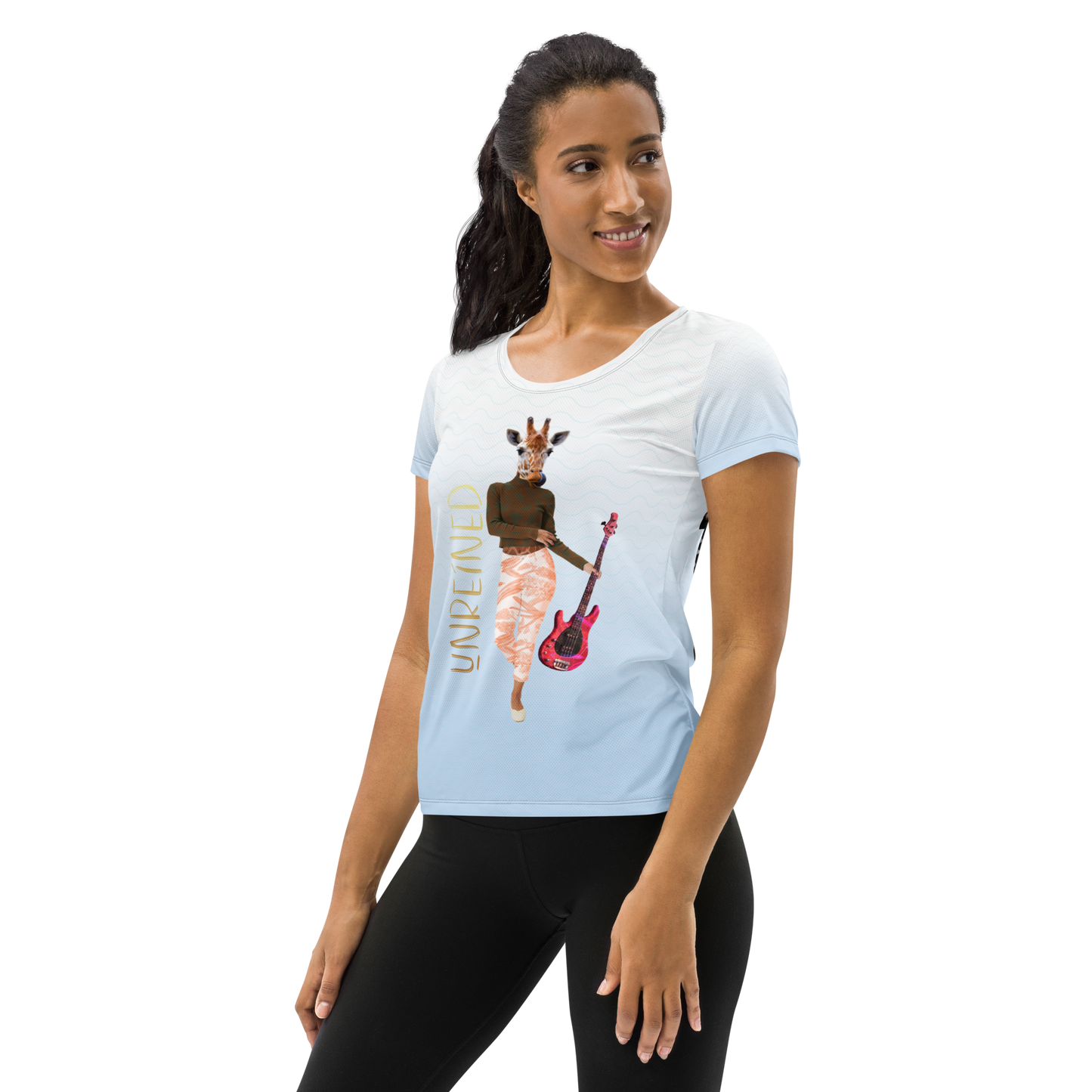 Custom Designed Women's Athletic T-shirt