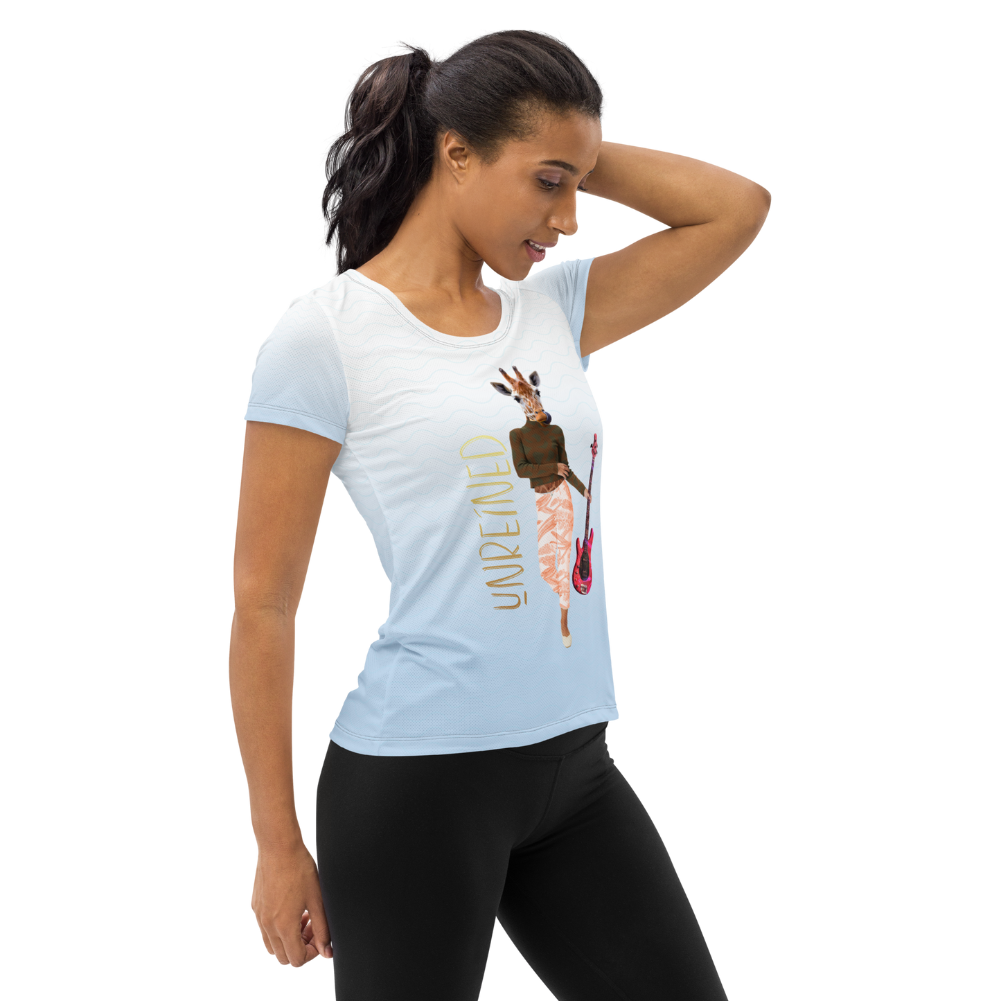 Custom Designed Women's Athletic T-shirt