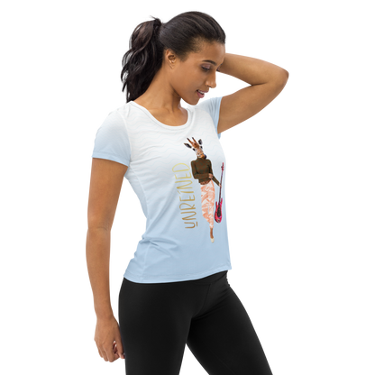 Custom Designed Women's Athletic T-shirt